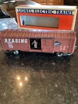 Lionel 6-9223 Gauge Reading Operating Boxcar New. Fixed Price $50.00.