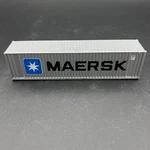 Athearn 40' Container - Maersk #maeu 231 311 Ho. Fixed Price $10.00.