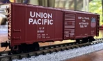 Deluxe Scale Rtr #142503 Aar 40 Box Car Union Pacific W/shield 105011 Nib Ny. Fixed Price $22.99.