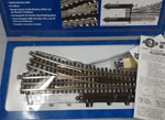 Atlas Scale Rail Right Hand Remote Switch O-72 # 6073. Fixed Price $110.00.