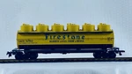 Ahm / Roco #5429G Ho Scale Firestone 40' Six Dome Tank Car Gatx 30903. Fixed Price $17.95.