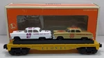 Lionel 6-19423 Gauge Circle-l Racing Flatcar With Stock Load #6424. Fixed Price $19.34.