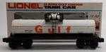 Lionel 6-6301 Gauge Gulf Oil Single Dome Tank Car Ln/box. Fixed Price $21.99.