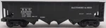 Lionel 6-51501 Gauge Baltimore & Ohio Semi-scale Die-cast Hopper Car #532000. Fixed Price $63.74.