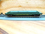 Mantua Ho Scale 40' Western Maryland 2475 Flat With Culvert Carraige. Fixed Price $12.75.