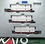Kato 106-6111 Gunderson Maxi-iv Double Stack Car Unit Set #1 Bnsf 253504. Fixed Price $129.99.
