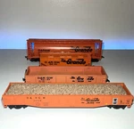 Rio Grande 4 Car Themed Mixed Brands Set: Ahm/life-like/con-cor/playart. Fixed Price $38.96.