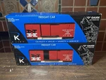 K-line New Haven Boxcar (husky) X2 K646-1791 Scale. Fixed Price $30.00.