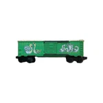 K-line Gauge Box Car Seven Swans Swimming Christmas Green 6400-2 647002. Fixed Price $20.00.