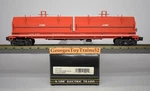 K-line 3-RL Scale #91975 Atsf Santa Fe Die-cast Coil Car W/load K676-1053 Nib. Fixed Price $45.00.