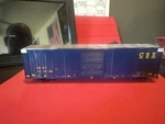 Ho-scale Athearn 60 Csx Lightly Weathered Box Car. Fixed Price $29.99.