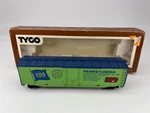 Tyco #363B Ho Scale Pennsylvania Commemorative Box Car Green W/ Good. Fixed Price $8.29.