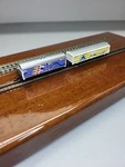(2) Marklin Z- Scale Mini Club 81003 2003 Art Calendar Design Box Cars. Fixed Price $44.99.