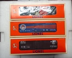 Lionel #6-19292 6464 Boxcar Series Vi Set 3. Fixed Price $45.00.
