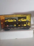 Mth Pennsylvania #500485 Auto Carrier Flat W/ (4) Ford Thunderbirds 30-76268. Fixed Price $55.50.