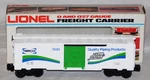 Scarce Lionel 6-7520 Nibco Plumbing Boxcar Uncatalogued Mailin Promotional Addon. Fixed Price $450.00.