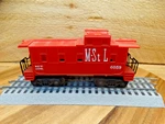 Lionel O/O27 Gauge M-st. L. 6059 Cupula Caboose With Operating Coupler. Fixed Price $10.62.