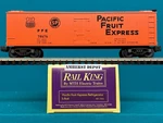 30-7802 Mth Railking Pacific Fruit Express Reefer O/O27 Pfe New. Fixed Price $29.95.