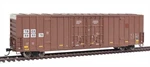 Walthers Mainline Ho 60' High Cube Plate F Boxcar Ttx Tbox Brown Ex Up. Fixed Price $29.98.