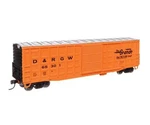 Walthers Ho Scale 50' Waffle Side Boxcar Denver & Rio Grande Western #65301. Fixed Price $29.97.