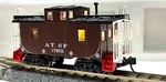 Kato N Scale Dcc Safe Atsf, #1785R, Cupola Caboose (186-0309). Fixed Price $49.95.