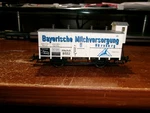 Trix International Ho Scale Item 3605 Freight Car-bayerische Milchversorgung. Fixed Price $23.00.