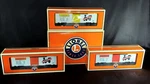 Lionel 6-39344 Monopoly O-27 Illinois/atlantic/tennesse 3-BOXCAR Set Gauge. Fixed Price $145.00.