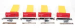Accurail 3216 Cb&q Burlington 40' Aar Steel Box Cars, Pack, Ho Scale. Fixed Price $40.00.