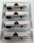 Micro-trains Line Scale Southern Pacific Clean Trailer 4-PACK (s) #6B. Fixed Price $80.00.