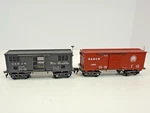 Mantua Ho D&rgw Lot (2) 40 Ft. Cars-clean-box Missing Brake Wheel. Fixed Price $18.99.