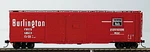 Ho Life-like Proto 2000 30325 50' End Door Boxcar Cb&q #48574 Nib Freight. Fixed Price $64.99.