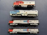 Vintage Ho Athearn 2 Diesel Engines & Dummy Cars Not Tested W/ Box Orig Owner. Fixed Price $64.99.
