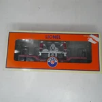 Lionel 6-26843 Christmas Flatcar W/handcar Motorized With Santa Mrs. Claus. Fixed Price $59.99.