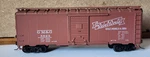 Gulf Mobile & Ohio 40' Sd Boxcar 5523 Owner Rtr Kadee Mtl Whl Athearn 1201 Ho. Fixed Price $9.95.