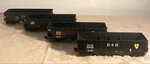 Lionel 6-26937 Set Of Die-cast Four-bay Hoppers, New. Fixed Price $350.00.