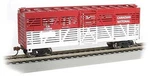 Bachmann 40' Stock Car Canadian National #175009 - Ho Scale Model Train Freight. Fixed Price $30.52.