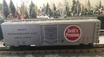 Mth Scale 40' Refrigerator Car Swift Premium #25099 (no Box). Fixed Price $23.99.