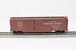 Ho Scale Athearn 50' Double Door Box Car Seaboard Courteous Service Sal 22450. Fixed Price $10.89.
