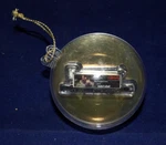 Marklin Mini Club Christmas Car 2001 Decoration Clear Ball Nob. Fixed Price $29.99.