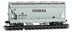 Micro-trains Mtl N-scale 2-BAY Centerflow Covered Hopper Conrail/cr #875032. Fixed Price $29.29.