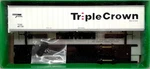 Ho Bowser 55704 53' Smooth Wall Roadrailer Kit Triple Crown Medium Logo Ns 46135. Fixed Price $39.99.