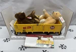 Lgb 44210 Yellow Steiff Gondola Car With Teddy Bear Scale Gift. Fixed Price $169.00.