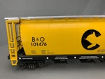 Mth Premier 20-97405 3-BAY Cylindrical Hopper Chessie #101476 O1475 Lz. Fixed Price $48.98.