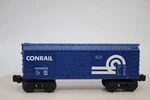 Lionel Gauge 1:48 Scale Box Car Conrail CR9001, Blue Plastic Train Freight. Fixed Price $19.99.