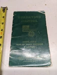 Alco Ge Switcher Locomotive 1600 Hp Operating Manual Diesel Electric 1953 RSD-5. Fixed Price $92.25.