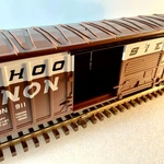 Lionel #6-17266 Monon 50 S/d Boxcar 3 Rail Nib. Fixed Price $44.95.