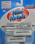 Classic Metal Works Scale 32' Aero Van Trailer Set - Chicago Express. Fixed Price $17.95.