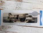 Bachmann 18340 52' Center-depressed Flat Car Desert Camouflage W/missile Ho Scal. Fixed Price $35.00.