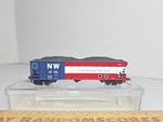 Atlas Scale 3279 1776 90 Ton Bay Hopper Norfolk & Western Nw W/load Lnib. Fixed Price $49.95.