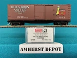 42100 Micro Trains Hills Brothers Coffee Box Car #163 Scale New. Fixed Price $19.95.